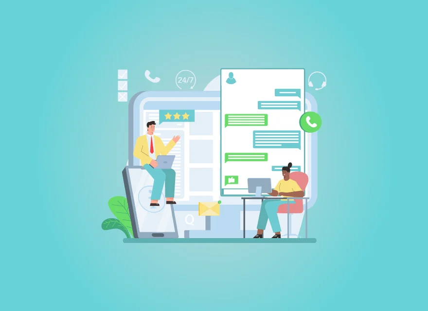 چت آنلاین چیست؟ آموزش نحوه کار با ابزار چت آنلاین در سایت
