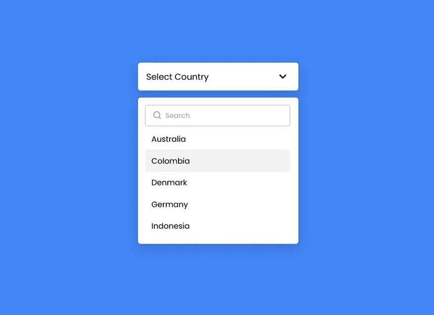 ساخت Select های زیبا برای سایت
