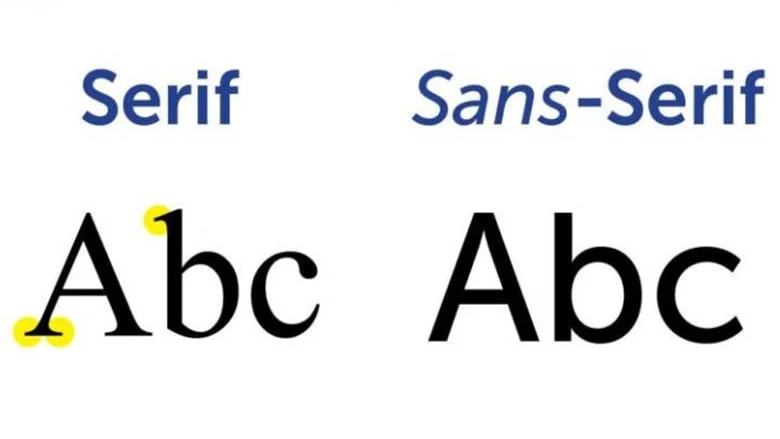 سریف (Serif) و سنزسریف (Sans-Serif) - کلیک اول