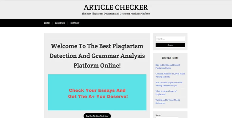 استفاده از ابزار Article checker برای شناسایی محتواهای دریافتی
