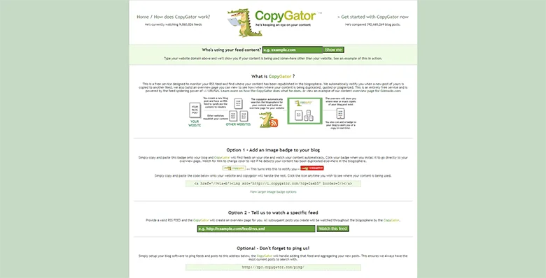 استفاده از ابزار Copy Gator برای شناسایی محتوای تکراری
