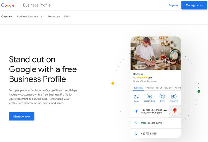 29- ابزار Google Business Profile Manager