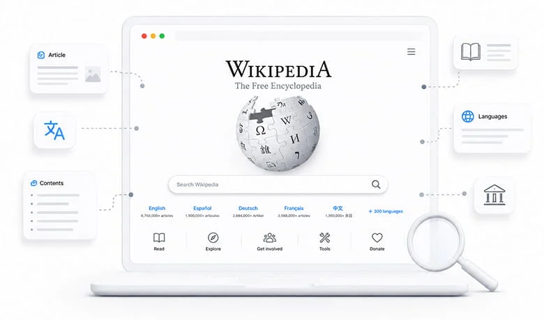 ویکی پدیا - Wikipedia